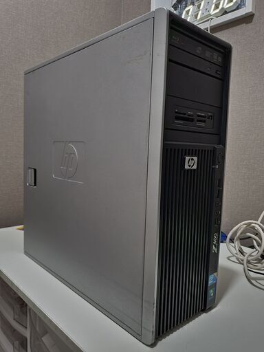 6ヶ月保証（Windows 11+Office2021年）ケース　HP Z400 Workstation。