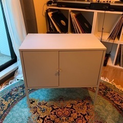 IKEA LIXHULT リックスフルト キャビネット,メタル,グレー