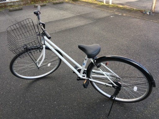 決まりました【美品】自転車　27インチ　Prologue city ホワイト×ブラック　進学準備にも‼️