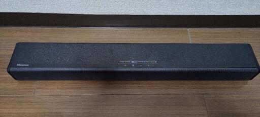 美品 ハイセンス 2.1ch サウンドバー HS214 HDMIケーブル付