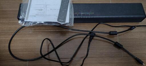 美品 ハイセンス 2.1ch サウンドバー HS214 HDMIケーブル付