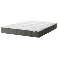 大阪限定送料込　IKEA ホーヴォーグポケットコイルマットレス, かため120x200 cm セミダブルサイズ