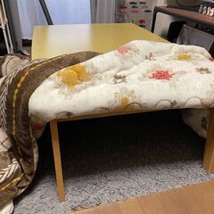 ニトリこたつテーブル＋布団の画像