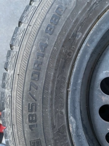 ⚜️中古 スタッドレスタイヤ 4本 175/70R14⚜️