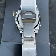 BULOVA ACCUTRON プレシジョニスト シャンプレーン クロノ 300m防水 メンズ 96B175の画像
