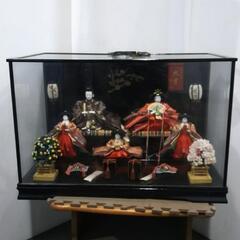 取引中☆本格雛人形ひな祭り　オルゴール付き　幅79☆