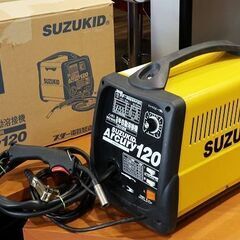 【苫小牧Banana】動作品 SUZUKID Arcury120 SAY-120 ノンガス MIG/MAG 兼用 半自動溶接機 100V 50/60Hz スズキッド アーキュリー 現品限り♪