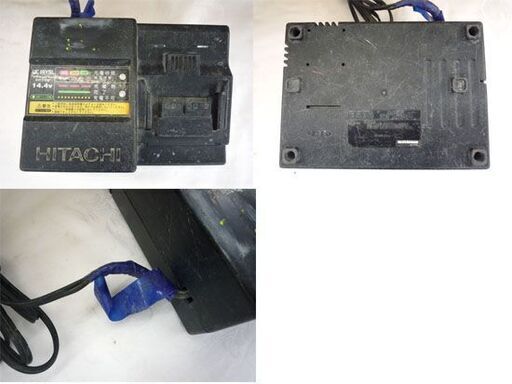 日立工機 インパクトドライバ 14.4V 本体 バッテリ 充電器 WH14DDL BSL1430 UC14YSL 回転OK 現状品 札幌市手稲区