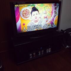 商談中　AQUOS　テレビ　テレビ台　の画像