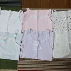 女の子服まとめ売り(中古) １１０ ノースリーブ肌着