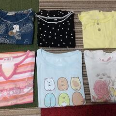 女の子服まとめ売り(中古) １１０ Ｔシャツ系