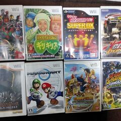 任天堂Wii用ゲームソフト8本セット