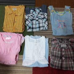 女の子服まとめ売り(中古) １１０ 夏用袖なしワンピース