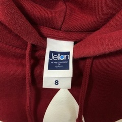 jellan プルオーバーフーディパーカー ビッグロゴ 古着の画像