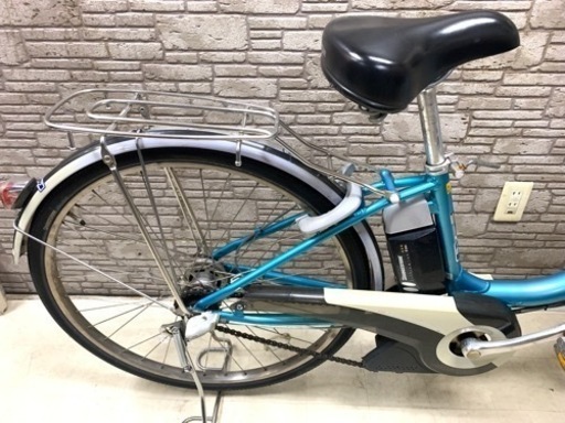 新春SALE 東京23区配達無料　新基準　ブリヂストン　アシスタ　8.1Ah リチウム 電動自転車 中古自転車26