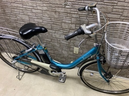 新春SALE 東京23区配達無料　新基準　ブリヂストン　アシスタ　8.1Ah リチウム 電動自転車 中古自転車26