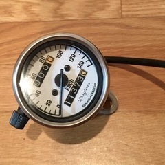 [バイクパーツ] デイトナ製140kmスピードメーター 中古品