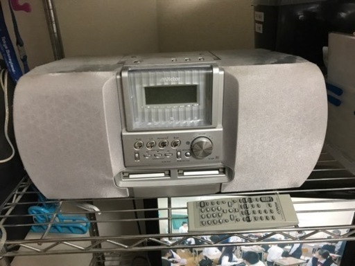 中古☆CDMDラジカセ