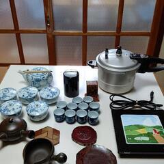  茶器  おちょこ 圧力鍋  保温プレートの画像