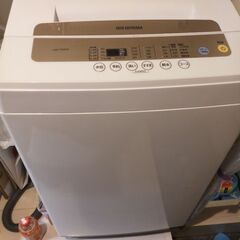 洗濯機 全自動洗濯機 5.0kg IAW-T502EN 5キロ 洗濯機 全自動 5kg 一人暮らし ひとり暮らし 単身 新生活 部屋干し 1人 2人 アイリスオーヤマの画像