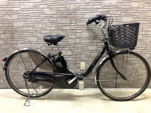新春SALE 東京23区配達無料　新基準 Panasonic パナソニック ビビDX 8.9Ah リチウム 電動自転車☆中古☆パナ  ■26インチ