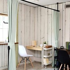 B543【定価7,071円⇒3500円】山善 突っ張りカーテンレ...