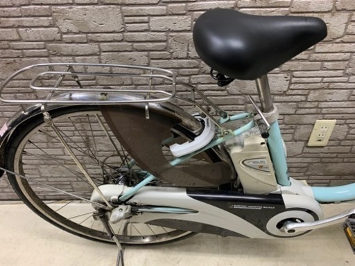 新春SALE 東京23区配達無料　新基準 Panasonic パナソニック ビビDX 5Ah リチウム 電動自転車☆中古☆パナ 26イ