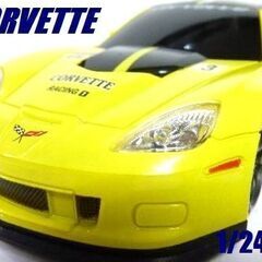 新品！1/24スケール ラジコンカー[シボレーコルベットC6.R...