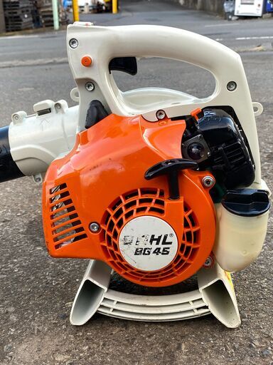現物確認 初期不良対応します 整備済 スチール　STIHL 27.2cc エンジンブロワ　BG45