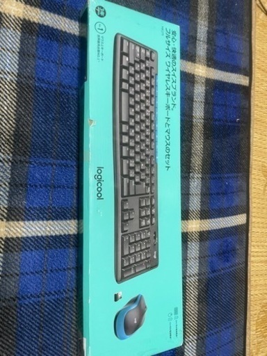 未使用です。logi cool MK275 ワイヤレスキーボード\u0026マウス