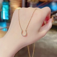 ホースシュー　ネックレスの画像