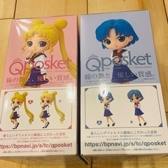 qposket セーラームーン　2個セット　月野うさぎ　水野亜美の画像