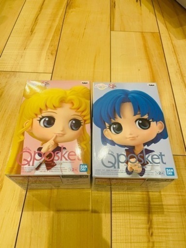 qposket セーラームーン　2個セット　月野うさぎ　水野亜美