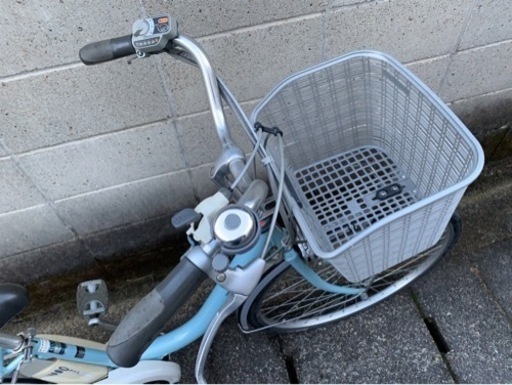 【電動自転車】美品❗️ヤマハ　パス　26インチ　4ah新品バッテリー付❗️若林自転車　膳所SALE❗️