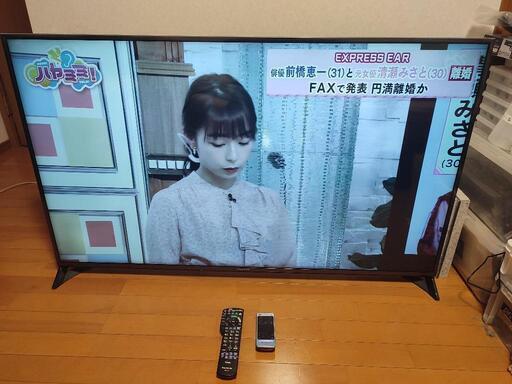 [お取引決まりました]パナソニック　4K液晶テレビ　TH-55CX800N　中古品