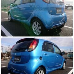 アイ ターボ T HA1W 23年 ナビ 青 三菱 車検満 i 埼玉県 久喜市の画像