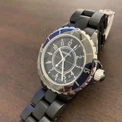 本日限定‼️ CHANEL J12  38mm  腕時計　本物！　セラミックベルト付きの画像