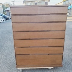①1058番✨美品‼️最高級 府中家具 7段 チェスト 整理箪笥 婚礼