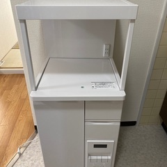 エムケー精工 米びつ付きレンジ台