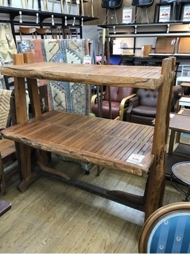 KM-47【ご来店頂ける方限定】OLD TREE ディスプレイテーブル