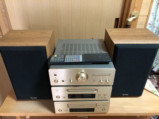 DENON CDカセットスピーカーセット