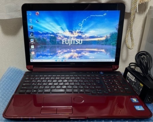 土日限定◆FUJITSU FMV LIFEBOOK AH56/E◆Windows10/Office2010/ブルーレイ/HDD 1TB/メモリ8GB◆