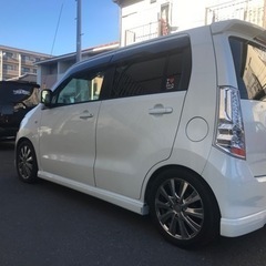 スズキ　ワゴンR FXリミテッドのパール　(2年間の車検付き)
