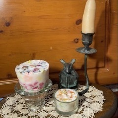 ソイキャンドル作りの画像