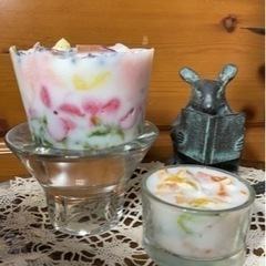 ソイキャンドル作りの画像