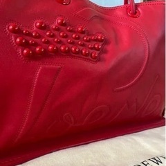 【美品レア】LOEWE 限定バッグ（赤）の画像