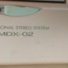 更に値下げ　ケンウッドMDX-02　MDＣＤラジオの画像