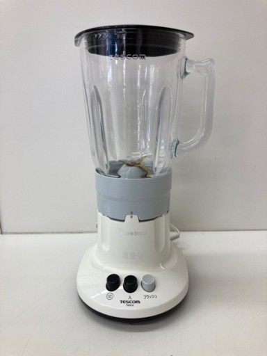 【中古品】TESCOM TM835 ミキサー ジュースミキサー テスコム ホワイト