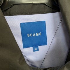 【中古美品】ビームスのステンカラーコート（BEAMS）の画像
