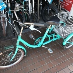 前輪20インチ　後輪16インチ三輪車